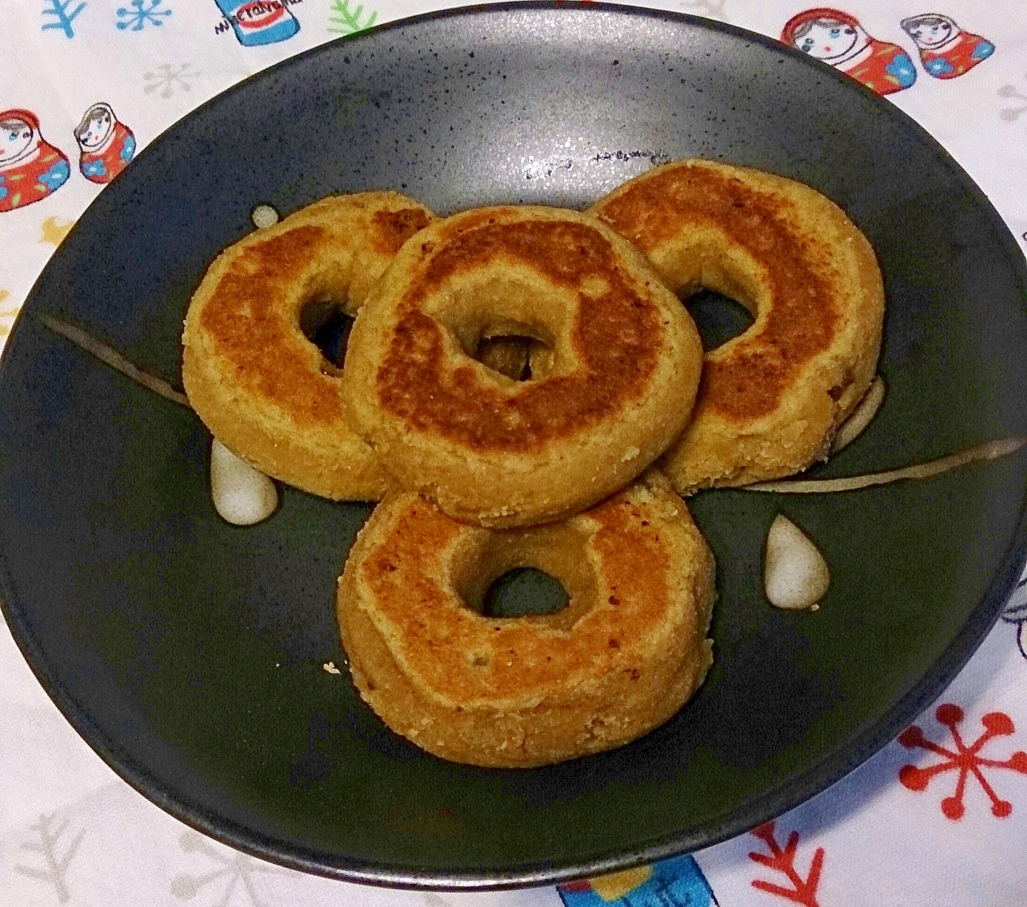 ショップ おから焼きドーナツ フライパン