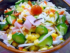 元気モリモリ コーンサラダ レシピ 作り方 By 手作り大好き さくら 楽天レシピ