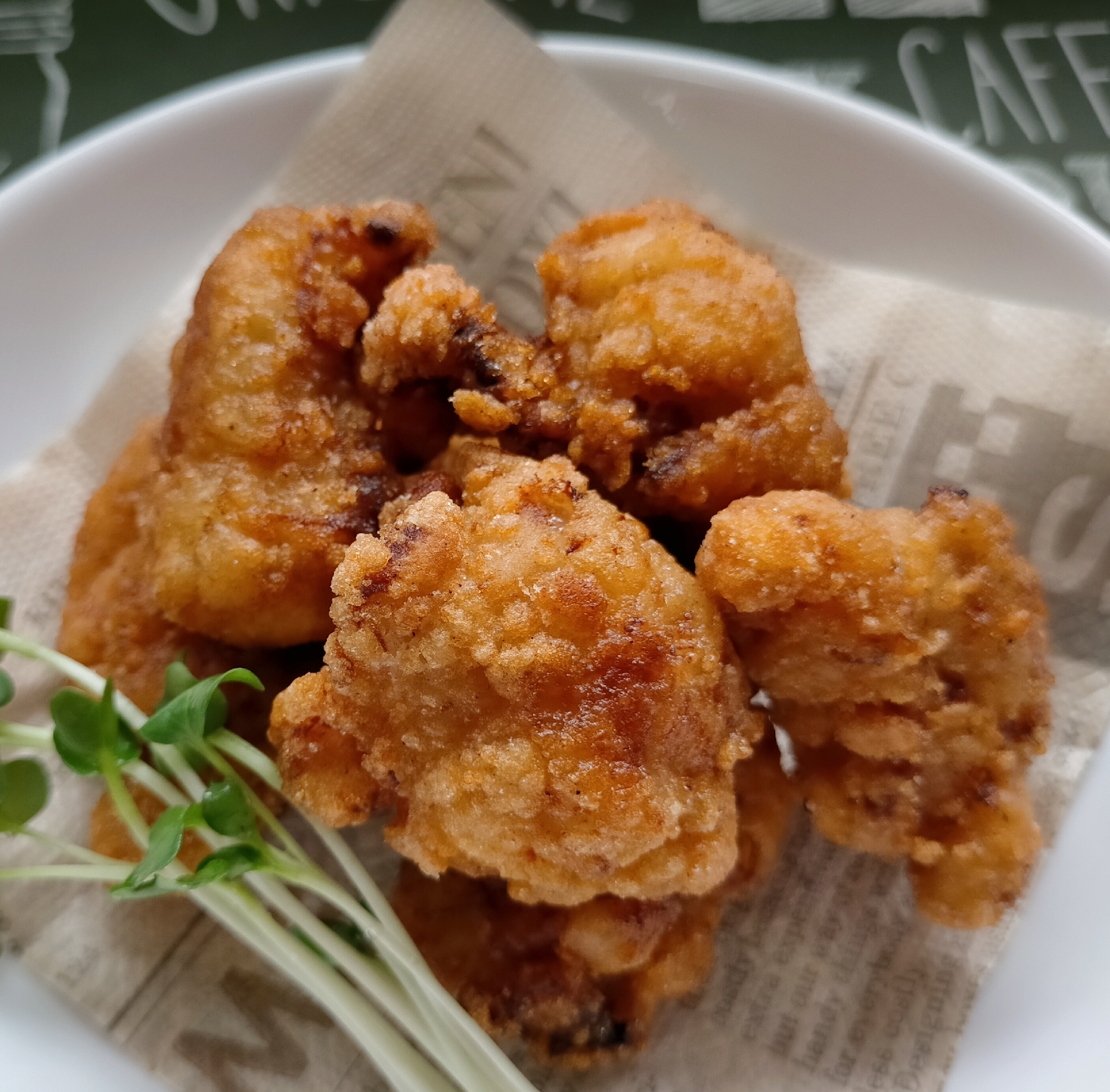 醤油の風味もプラス塩麹の唐揚げ