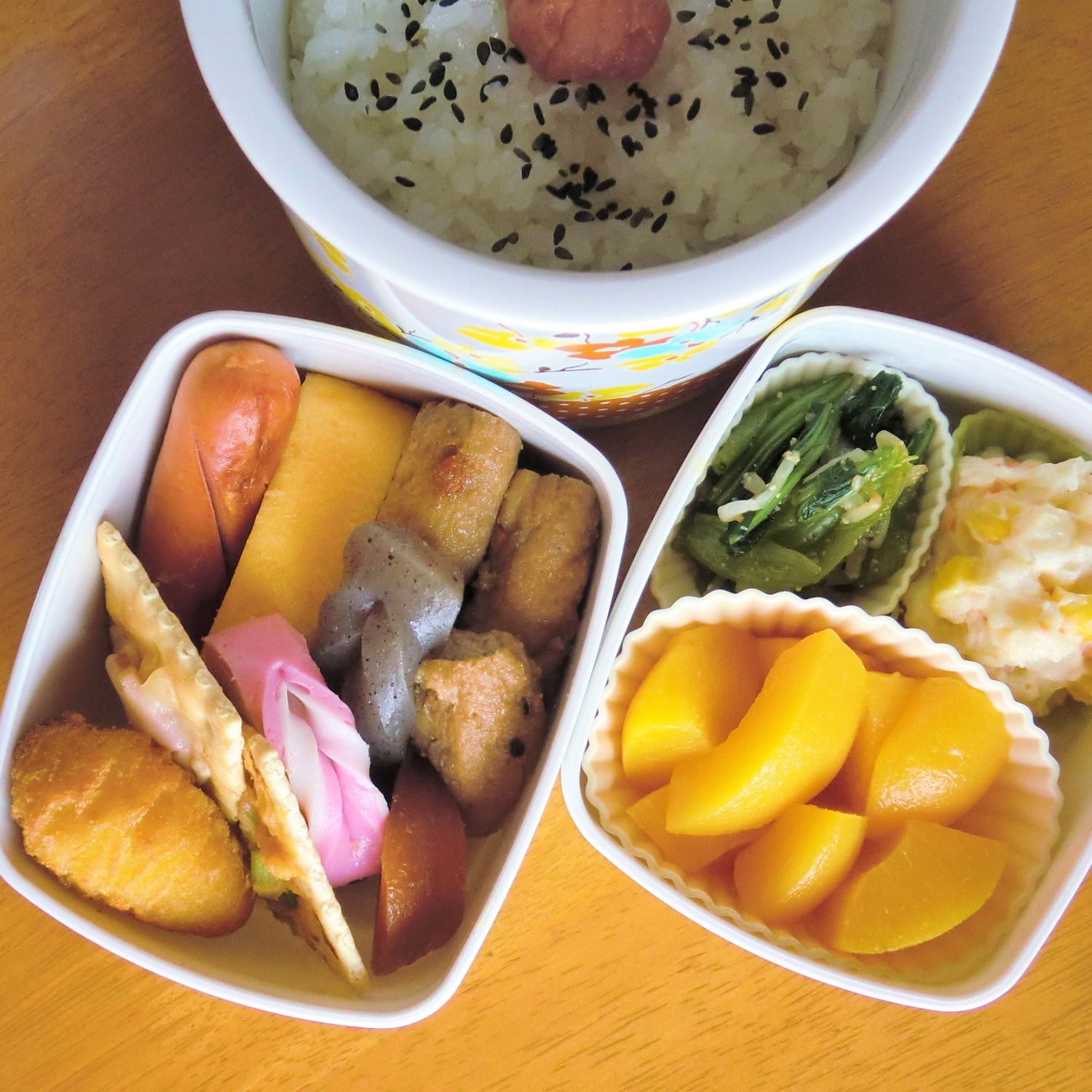 こどものお弁当★幕の内弁当風