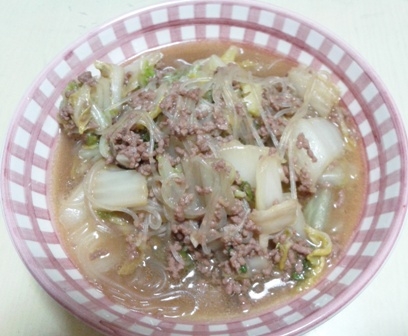 とろっとろ♪中華うま煮：白菜春雨♪