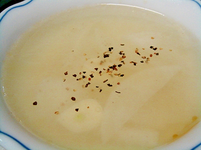 白色スープ　大根＆ニンニク