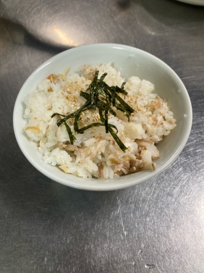 ごま油香る☆ほっけの混ぜご飯
