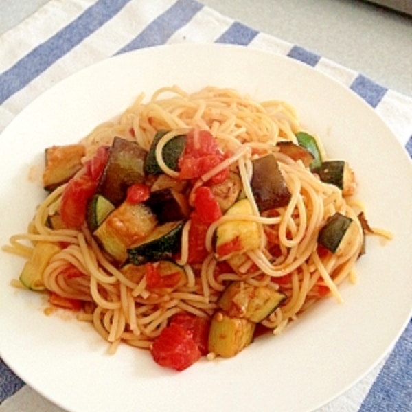 茄子とズッキーニのアラビアータ風トマトパスタ レシピ 作り方 By まめもめ 楽天レシピ 茄子とズッキーニのアラビアータ風トマトパスタ レシピ 作り方 By まめもめ 楽天レシピ