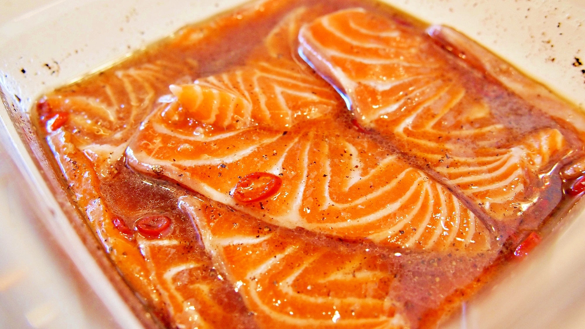 ヤバいサーモン漬け レシピ 作り方 By おやじ飯 Oyaji S Kitchen 楽天レシピ ヤバいサーモン漬け レシピ 作り方 By おやじ飯 Oyaji S Kitchen 楽天レシピ