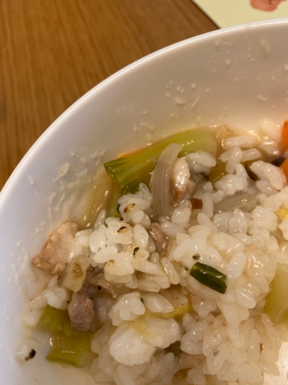 【幼児食】野菜炒めから取り分け★中華丼