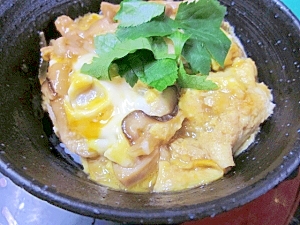 老舗の技・二段とじ☆　ふわとろ「親子丼」