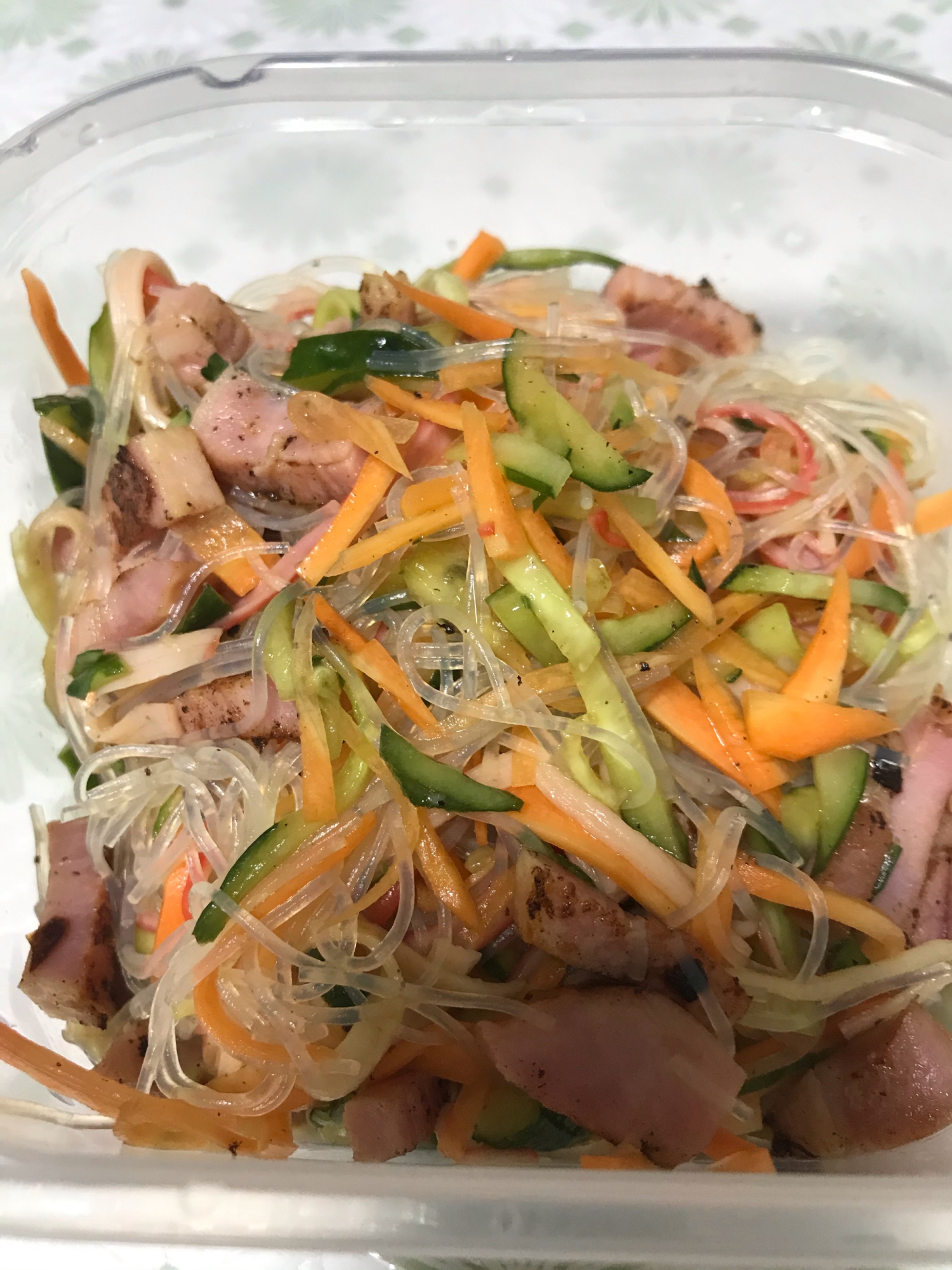 中華風味でさっぱり春雨サラダ レシピ 作り方 By さくら 楽天レシピ