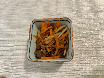 しらたき金平牛蒡