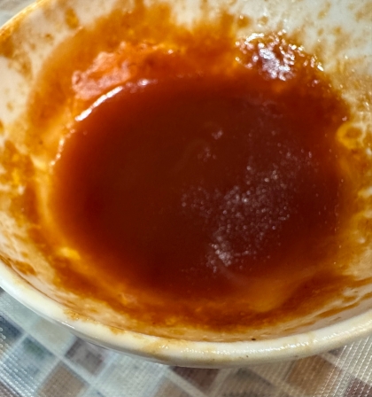 レンジで簡単！デミグラス風ハンバーグソース