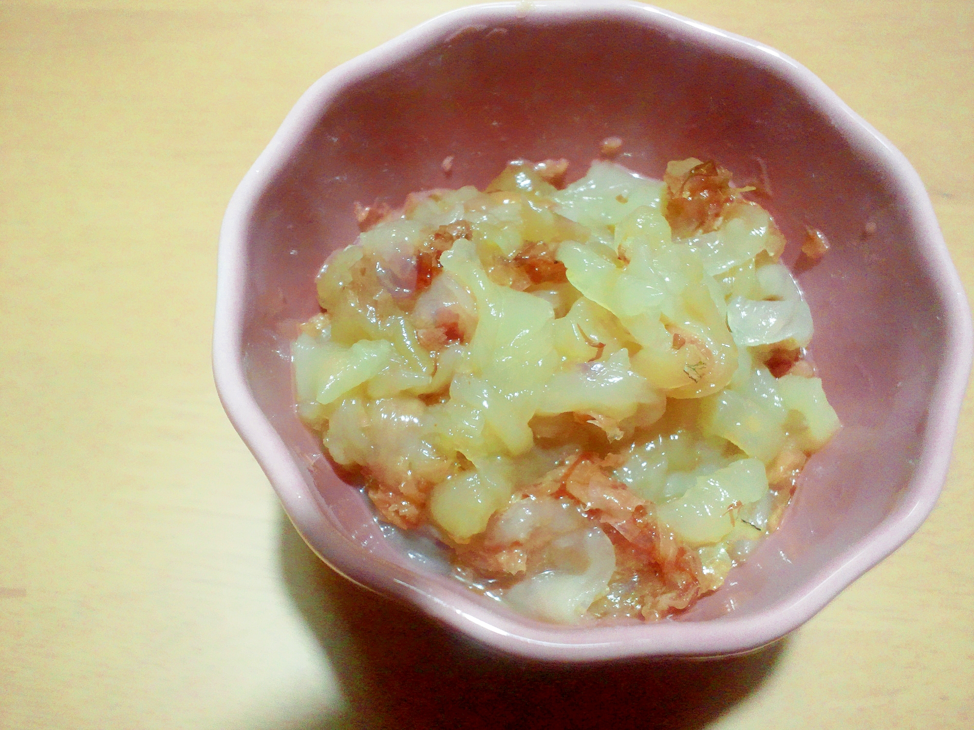 晩酌に♪クラゲの梅肉和え♪