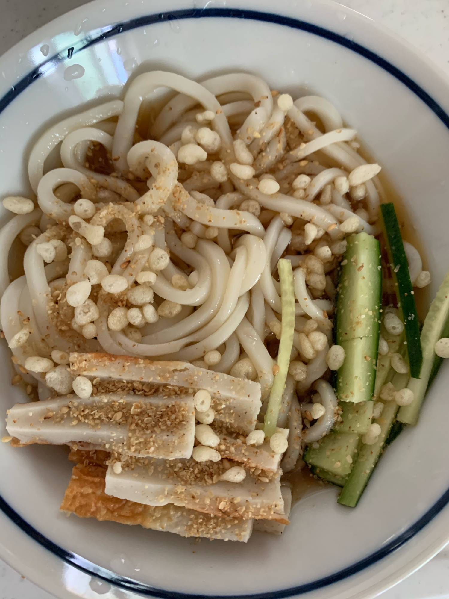 簡単冷やしうどん