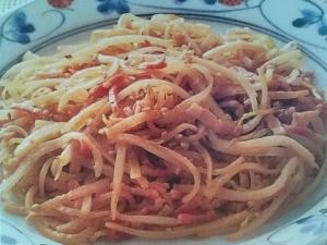 赤もやしページでございます。 もやしのベーコンしょうが炒めのレシピ・作り方【簡単＆時短