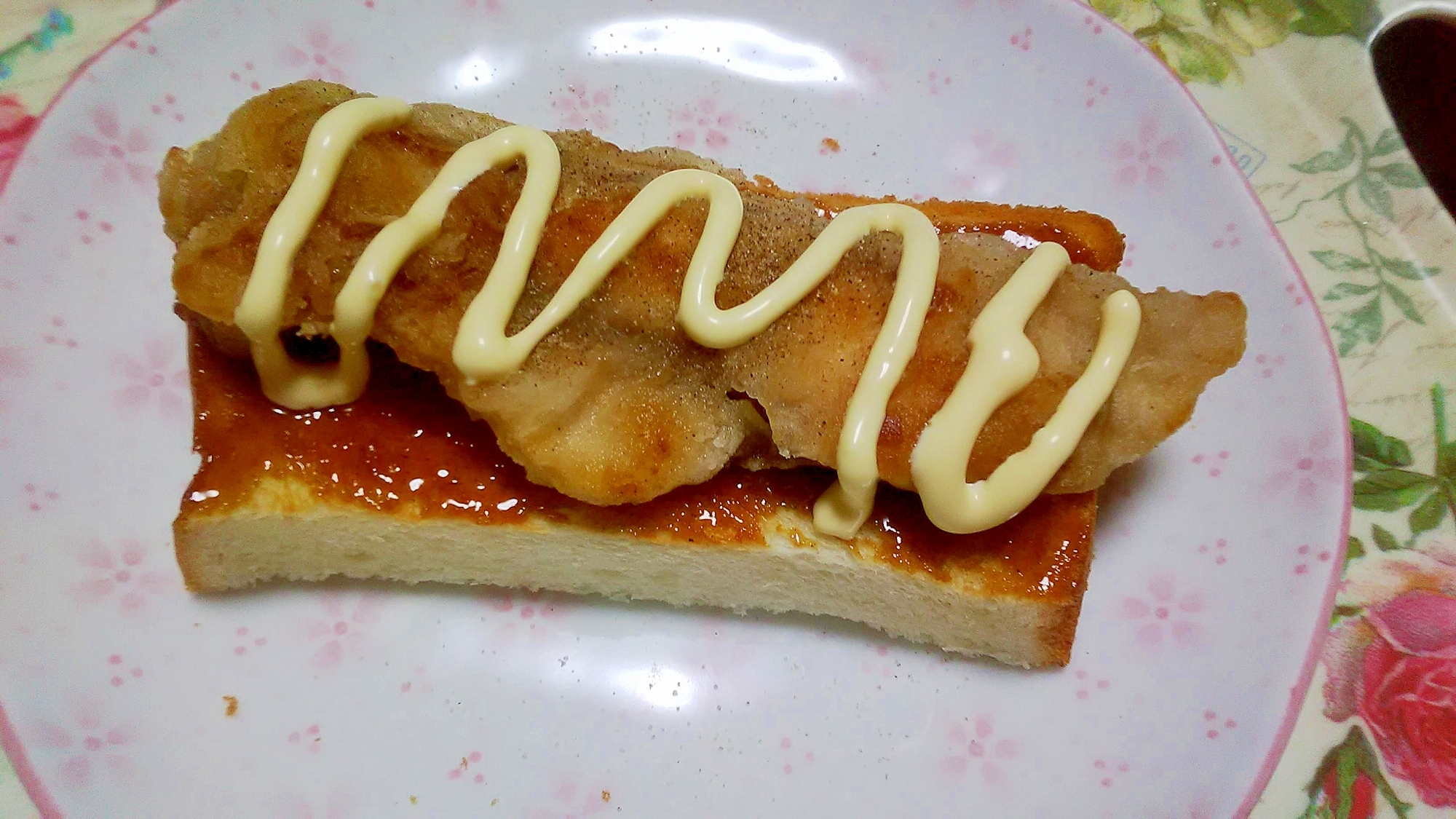 しいらの竜田焼きトースト