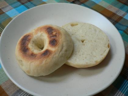 フライパンで焼けちゃう”ベーグル”