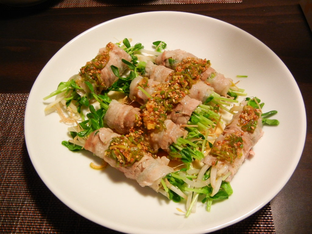 豚もやしと豆苗のネギ醤油かけ レシピ 作り方 By Kon9093 楽天レシピ 豚もやしと豆苗のネギ醤油かけ レシピ 作り方 By Kon9093 楽天レシピ