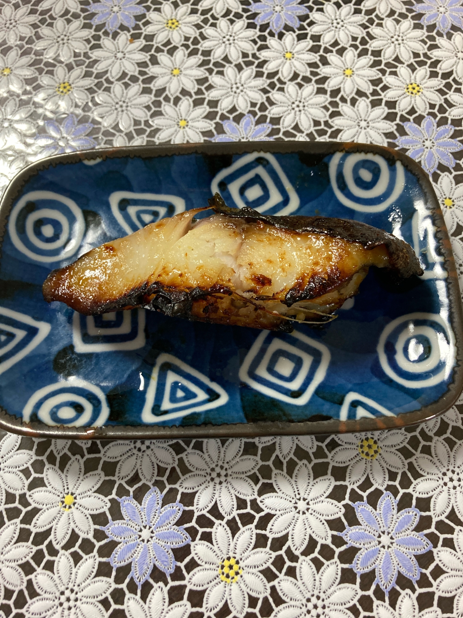 お酒のあてにも最高。ギンダラの西京焼き