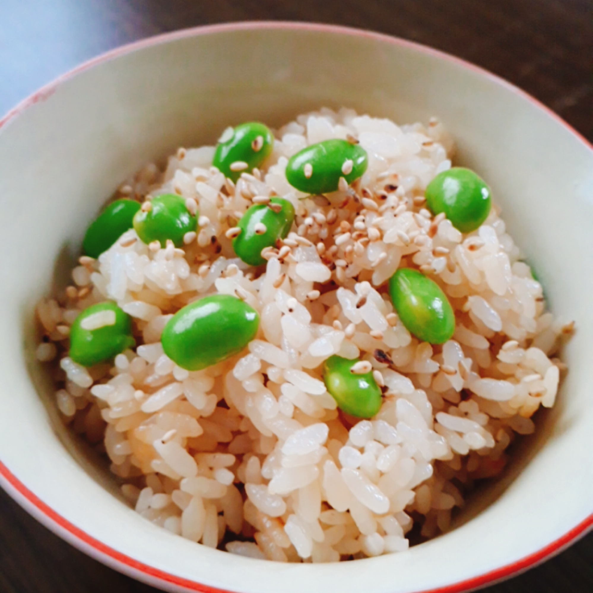 簡単美味しい♪えだ豆ご飯