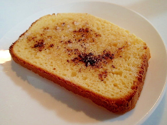 米粉・卵食パンで　ハニー・珈琲・アーモンドトースト