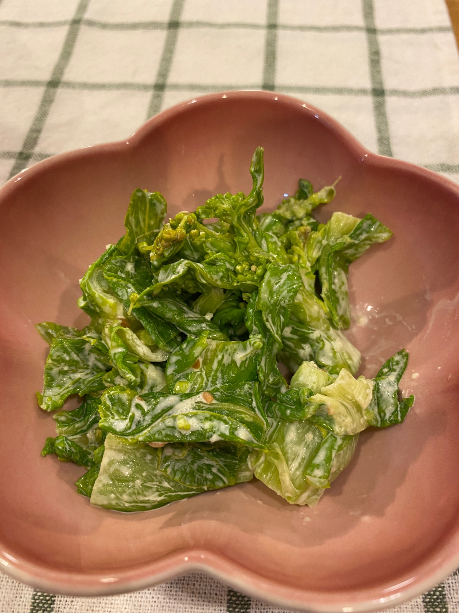 菜の花のみそマヨチーズ和え レシピ 作り方 By Leaf 楽天レシピ