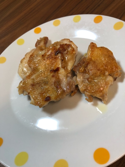 弱火でゆーっっくり焼きました＊
皮がパリパリしていてとっても美味しかったです(*´꒳`*)