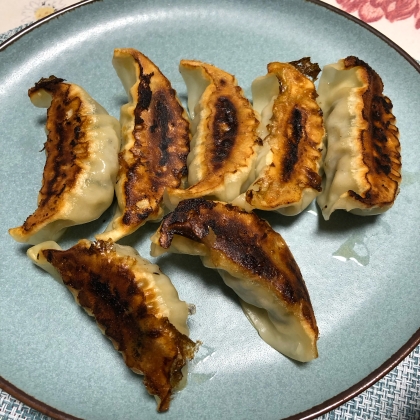 大葉餃子♪冷凍作り置き方法まで。