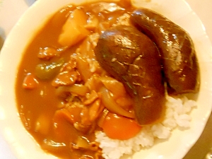 おばあちゃんが喜ぶ、なすカレー