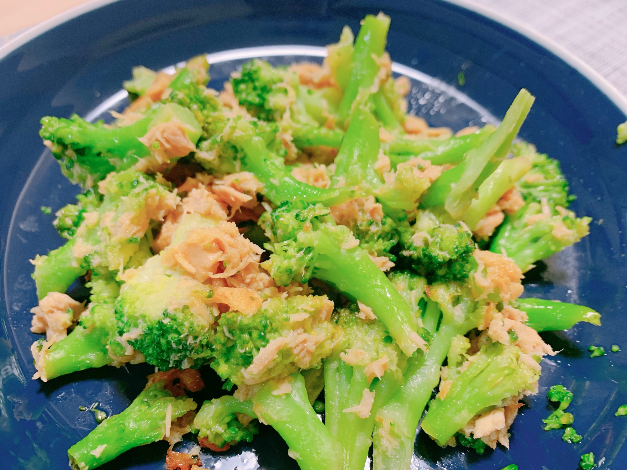 ツナとブロッコリーのマヨ醤油炒め