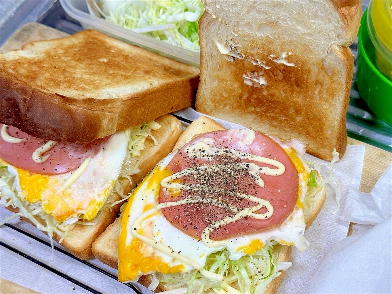 パン種の違いは気にしない 大らかさんのサンドイッチ