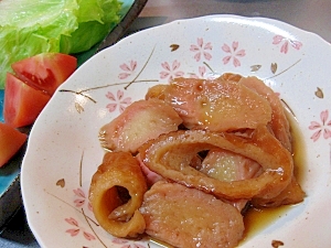 簡単煮物♪お弁当にもどうぞ！練り物の甘辛煮