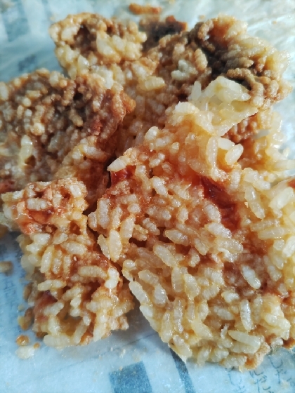 子供のおやつに！残りご飯でおせんべい