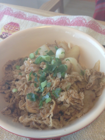 誰にも負けない美味しさ！★牛丼★