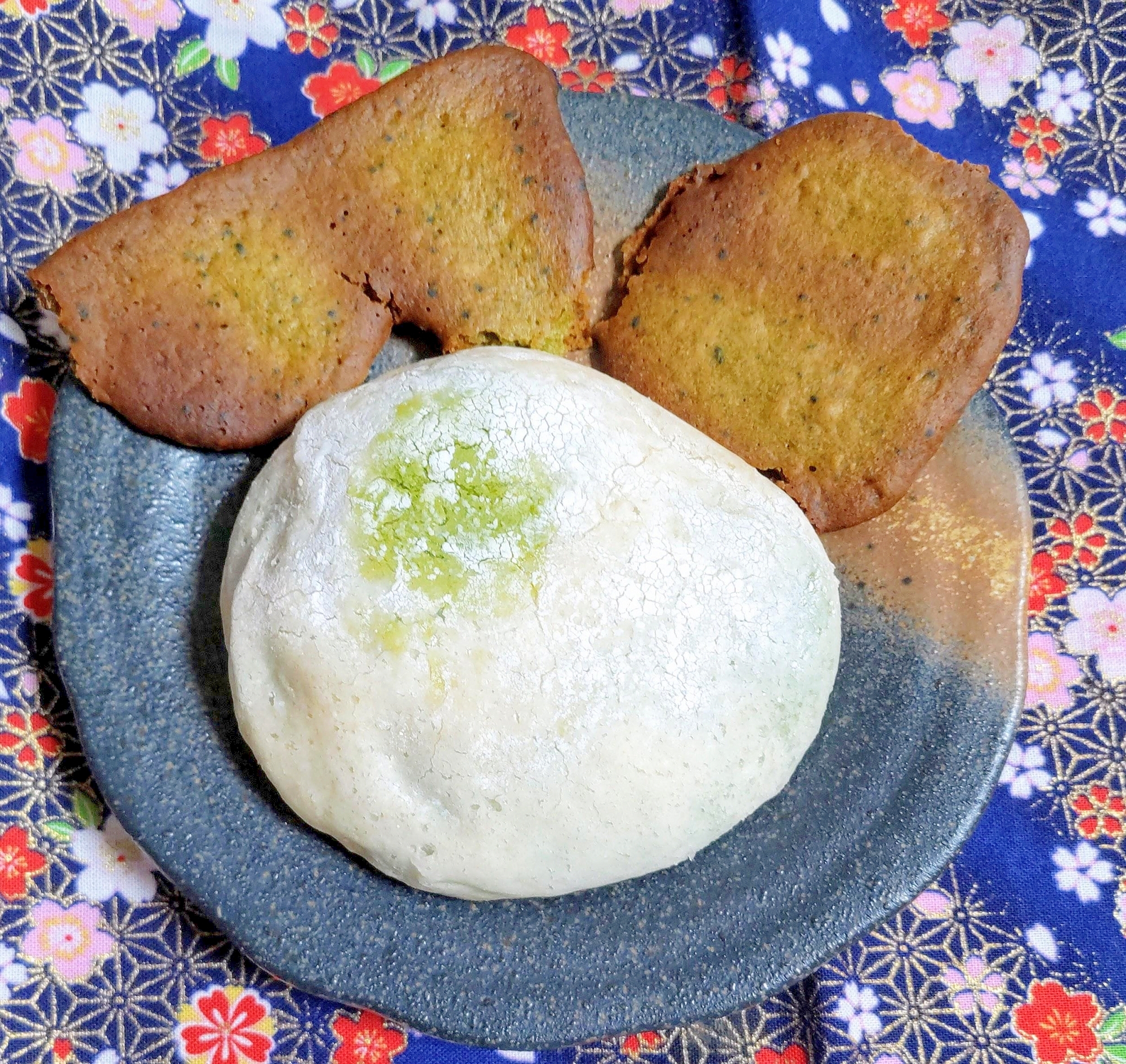 サクサクッと軽い食感☆はちみつ抹茶クッキー