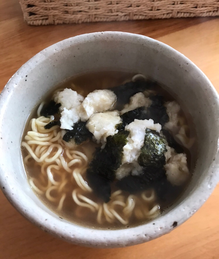 里芋海苔醤油ラーメン