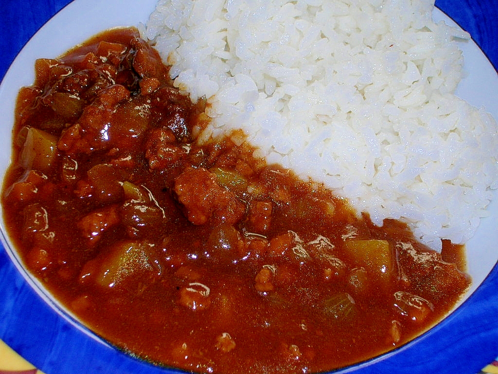 うちの子が好きな♪甘口ひき肉カレー