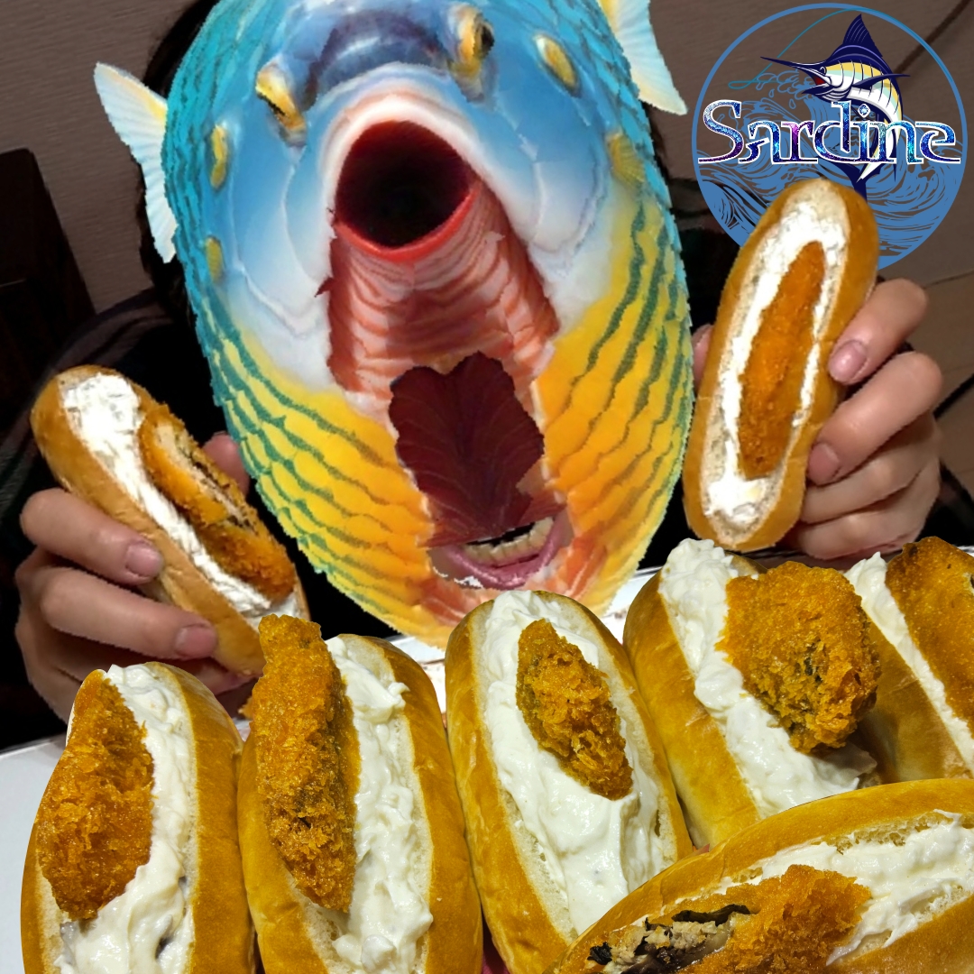 ぽーてぽてぽて燻りがっこタルタルいわしフライドッグ