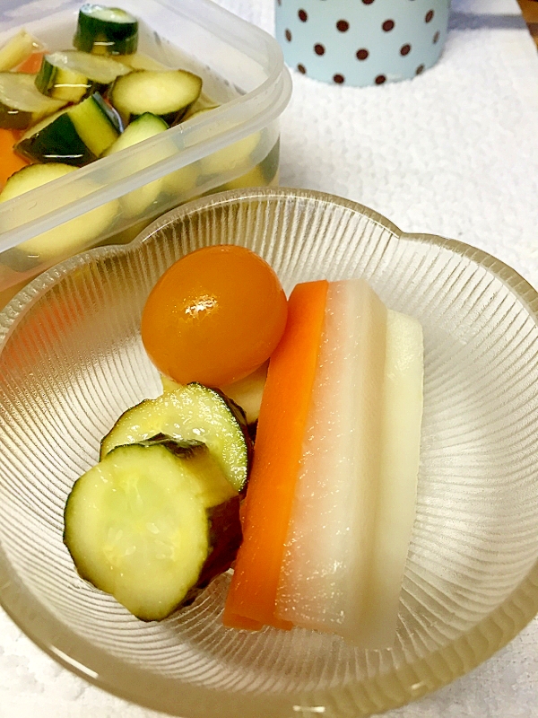 5種類の野菜ピクルス♪