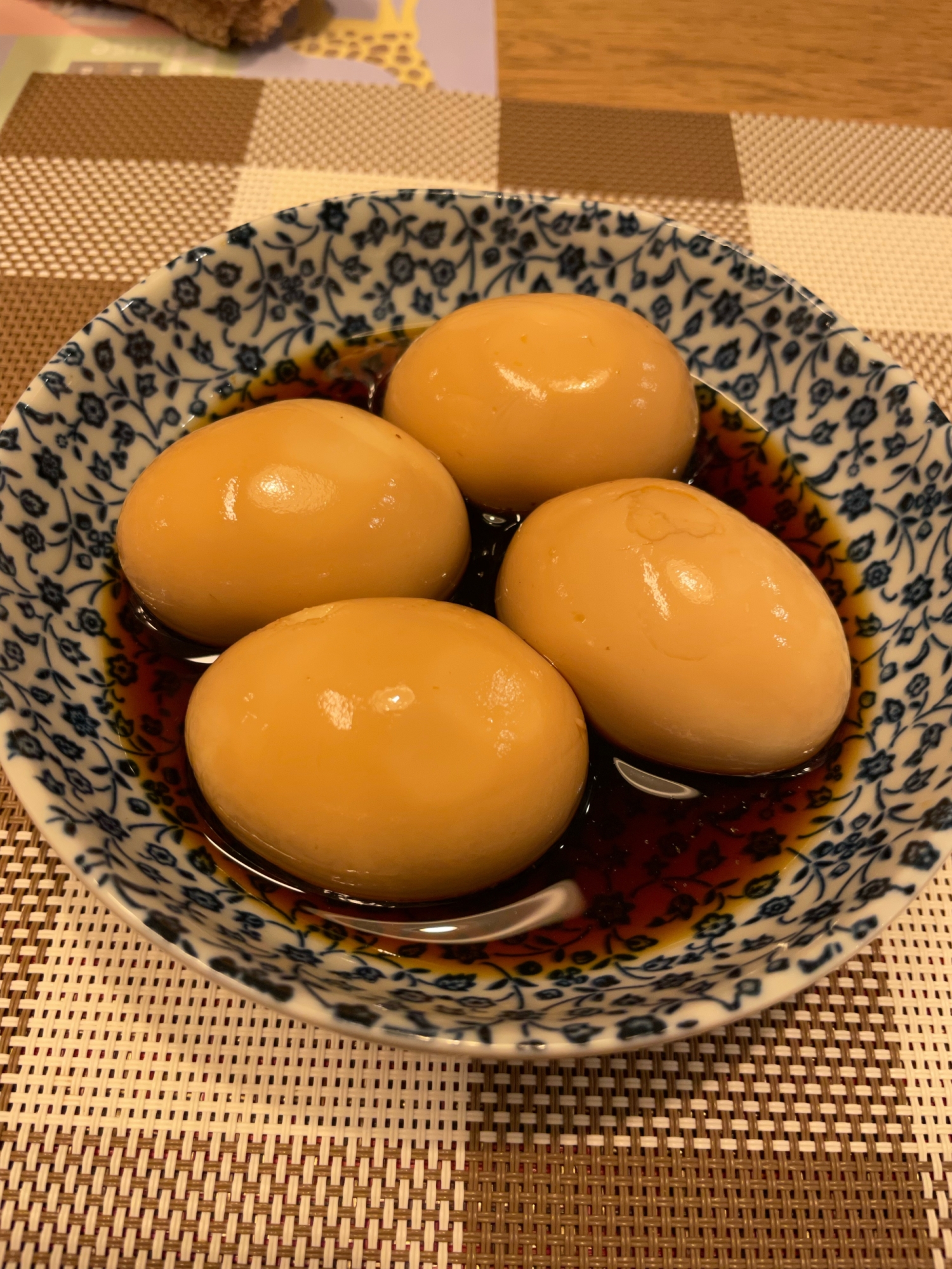 簡単おつまみ☆麺つゆ味付卵