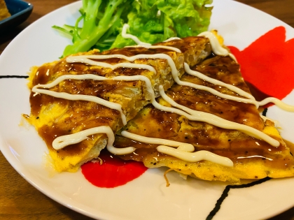 巻かずに蒸し焼きにしました。もやしがあまり好きではない子供も喜んで食べました。ごちそうさまでした。