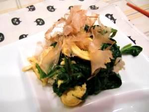 ほうれん草と卵のポン酢炒め おかかのせ レシピ 作り方 By みくんぽたろう 楽天レシピ ほうれん草と卵のポン酢炒め おかかのせ レシピ 作り方 By みくんぽたろう 楽天レシピ