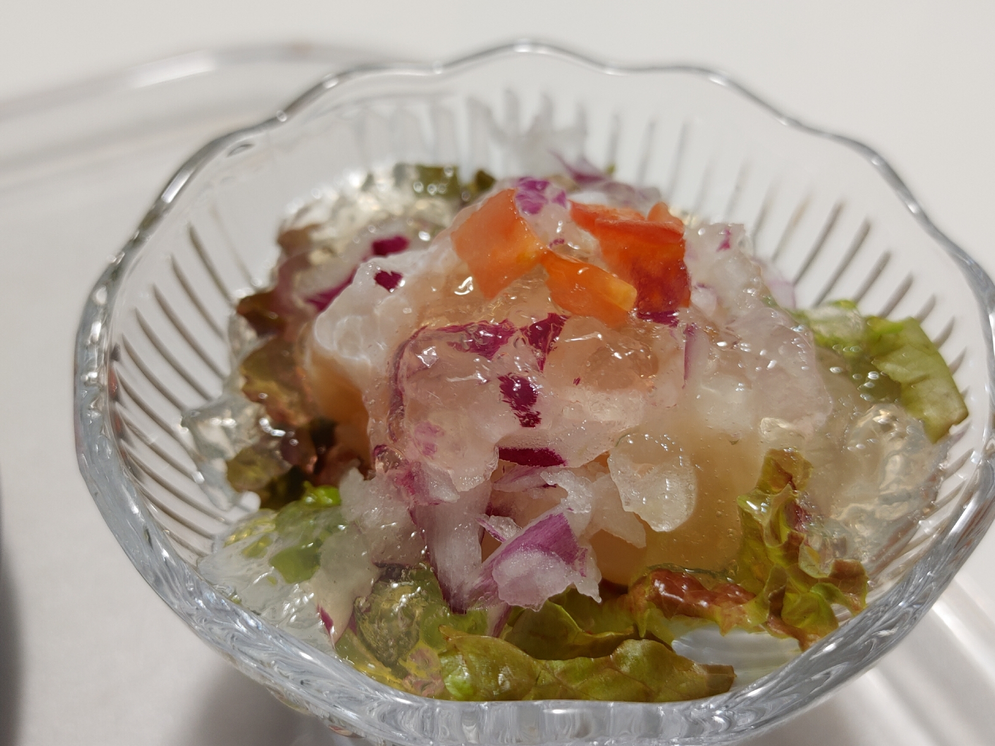 キラ☆キラほたてのジュレサラダ