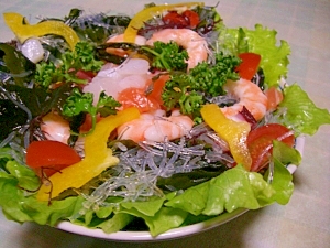 刺身が余ったら 海鮮サラダ レシピ 作り方 By カゲジジ 楽天レシピ 刺身が余ったら 海鮮サラダ レシピ 作り方 By カゲジジ 楽天レシピ