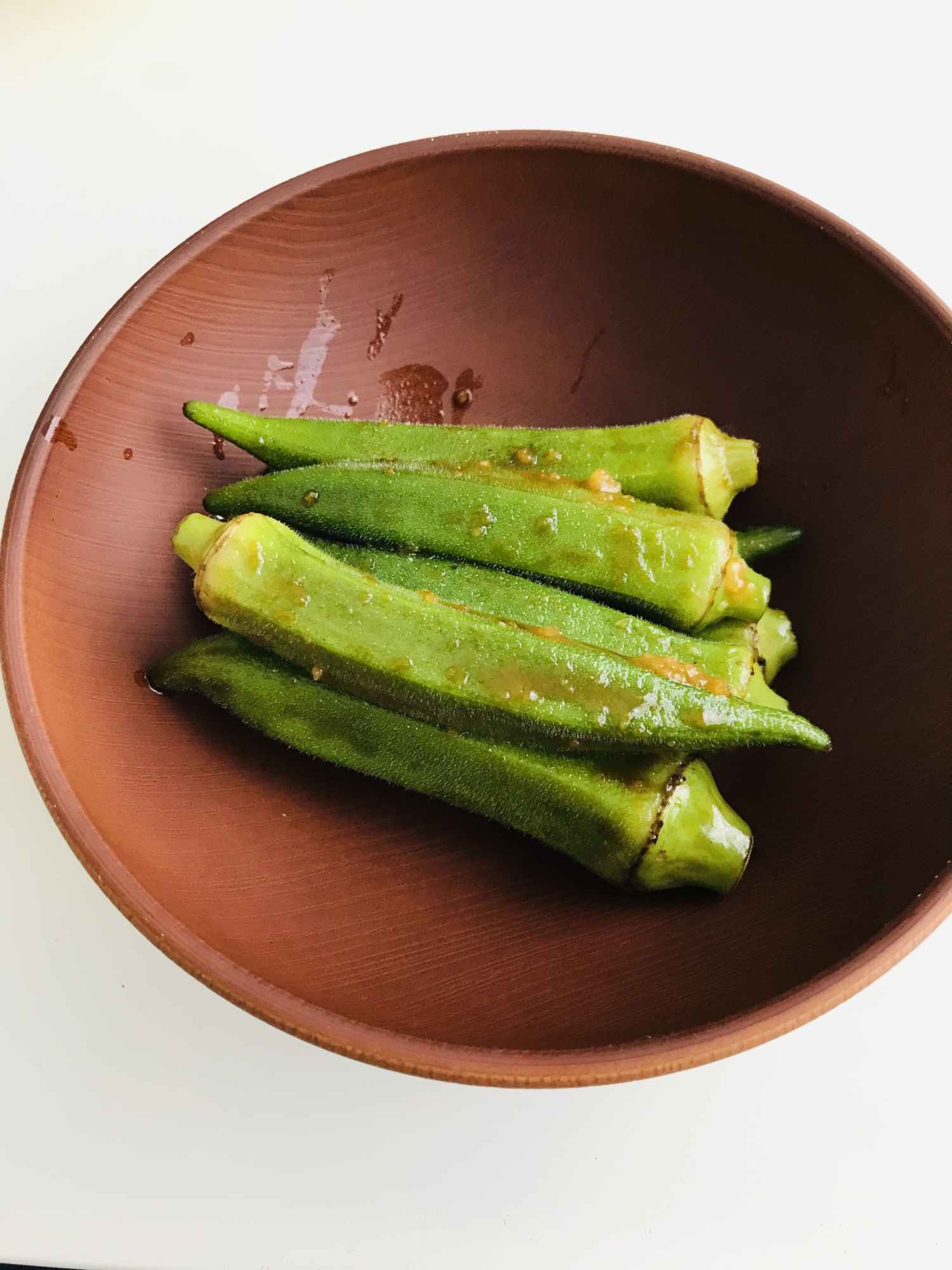 オクラのニンニク醤油漬け レシピ 作り方 By ぽちぽち27 ズボラ飯 楽天レシピ