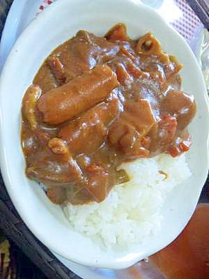 ウインナーカレーライス