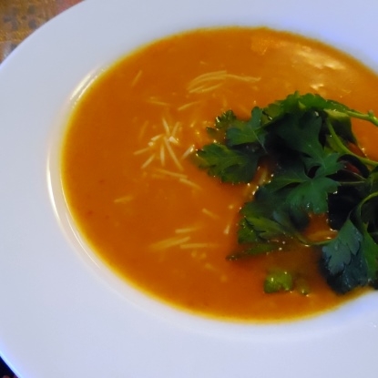 トルコ料理★シェフリエ入りタルハナスープ