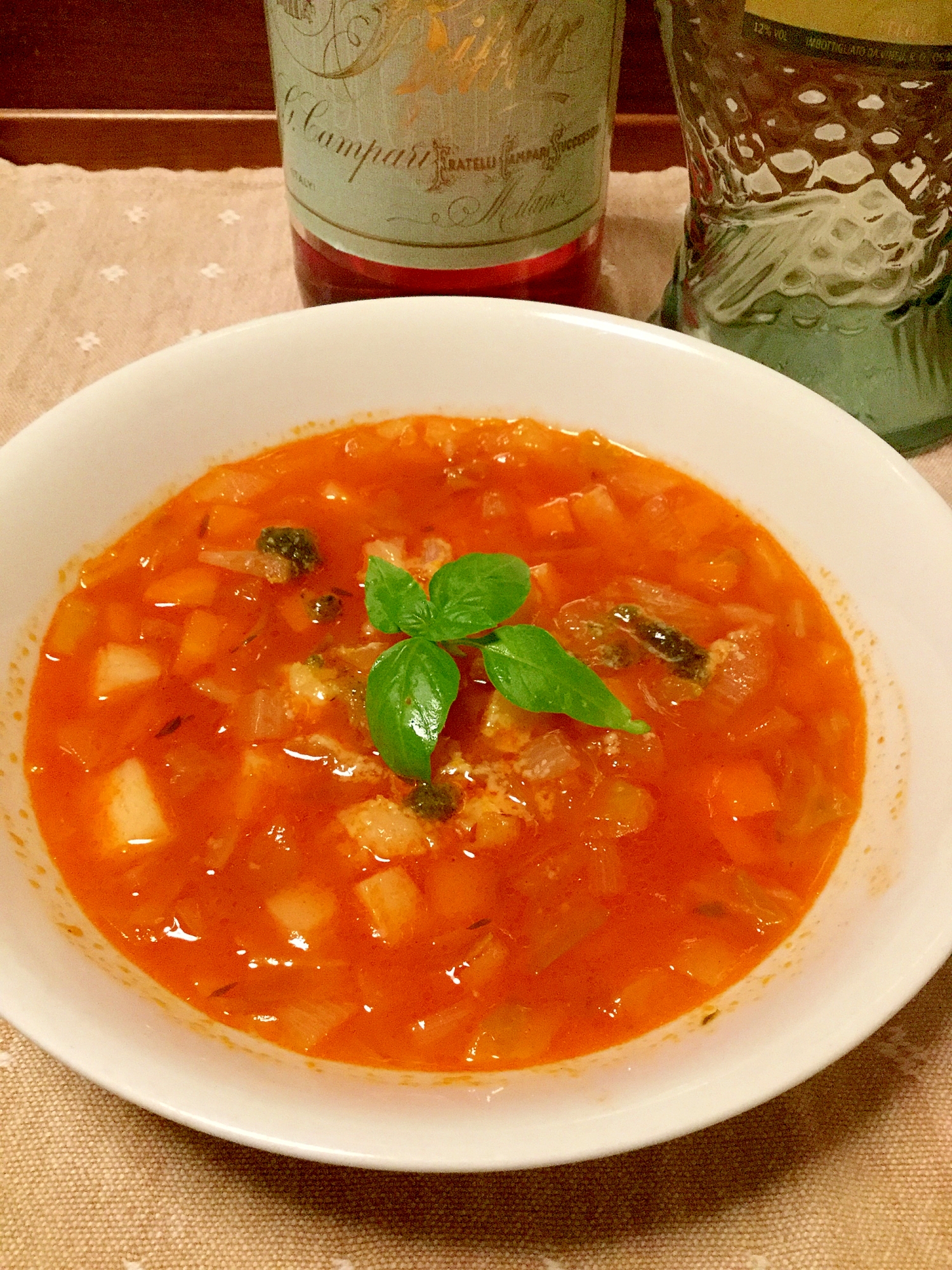 ベジタリアンの食べるスープ〜ミネストローネ