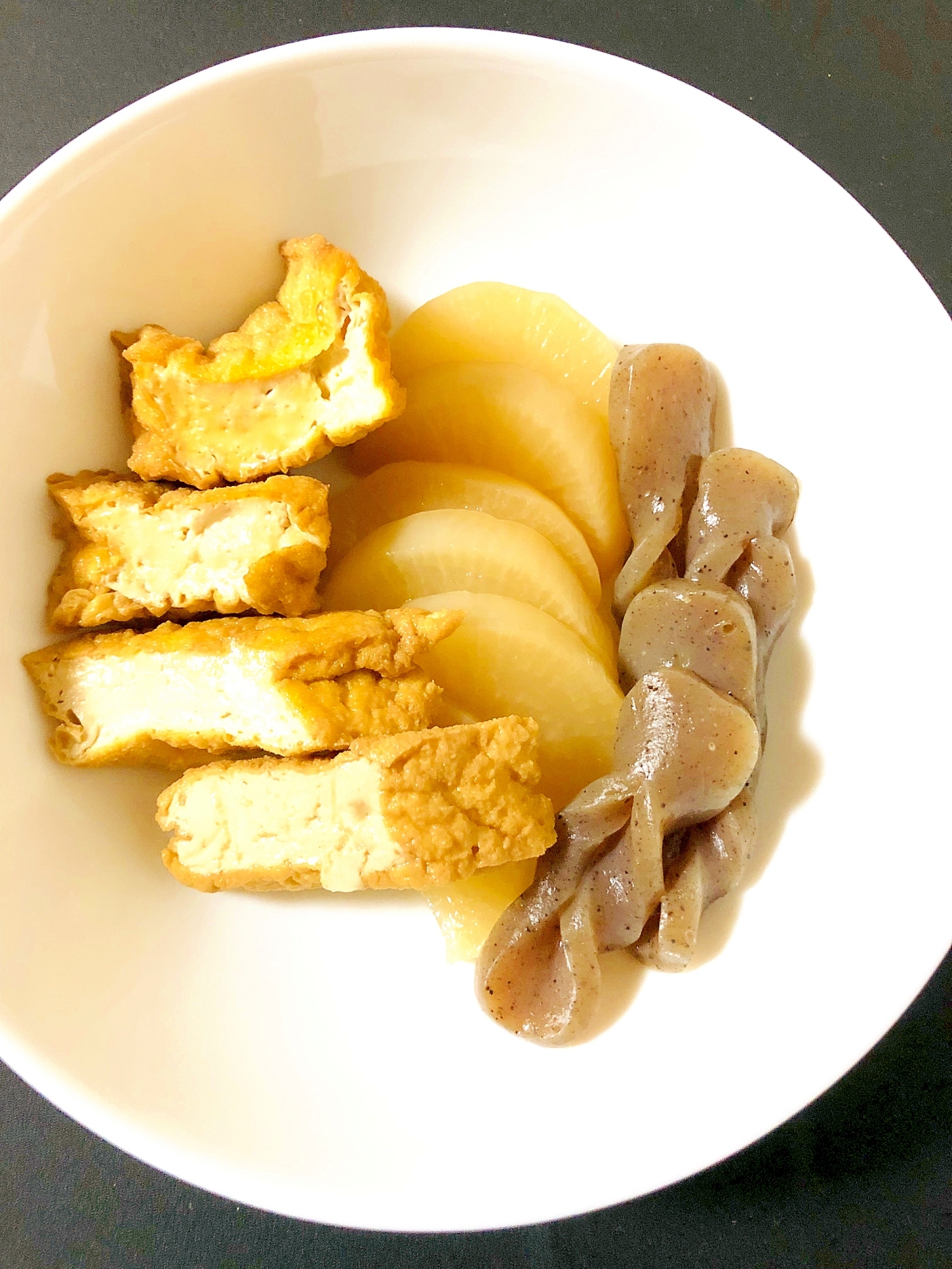 煮しめ風大根と厚揚げの煮物
