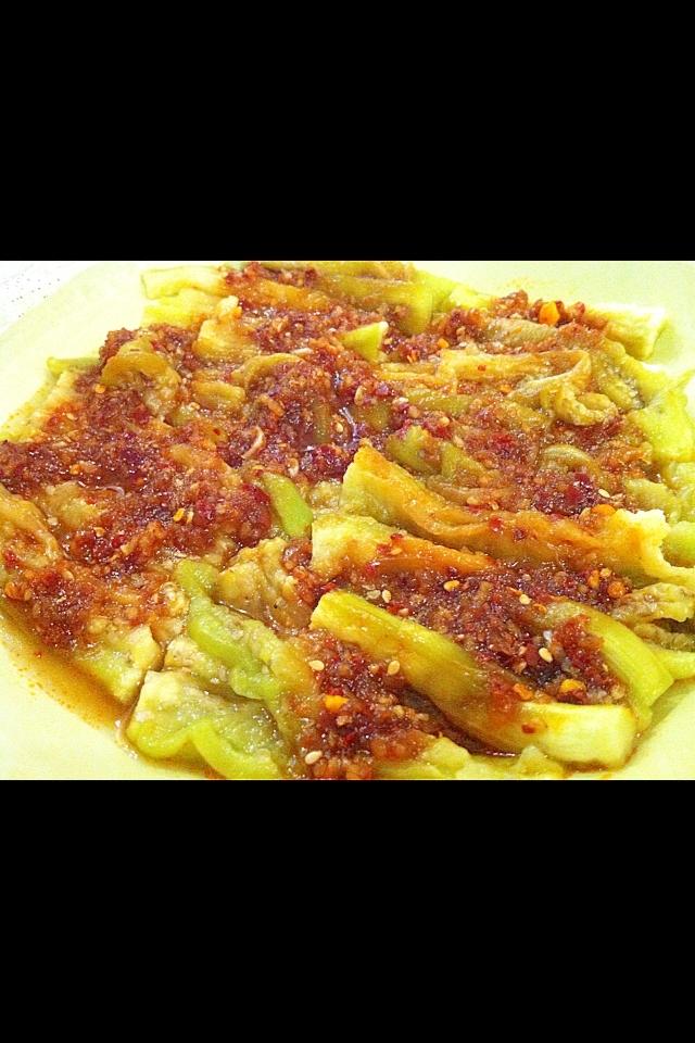 中華風ナスの冷菜