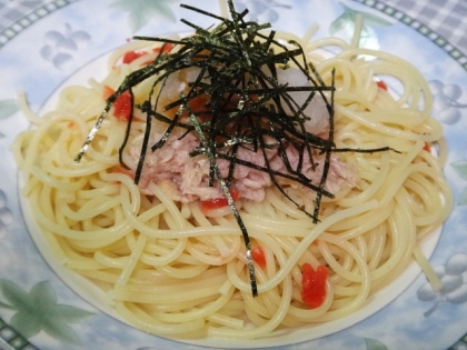 梅香るツナと大根おろしのパスタ