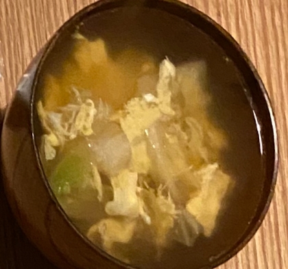 大根と白菜の中華スープ